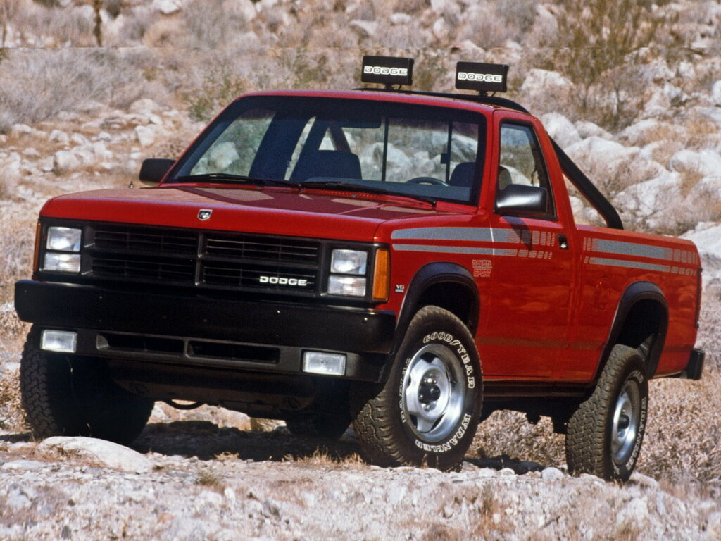 Dodge Dakota 1 поколение, пикап (03.1986 - 06.1990)